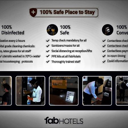 Fabhotel Damanis Ashok Nagar Udaipur Exterior foto